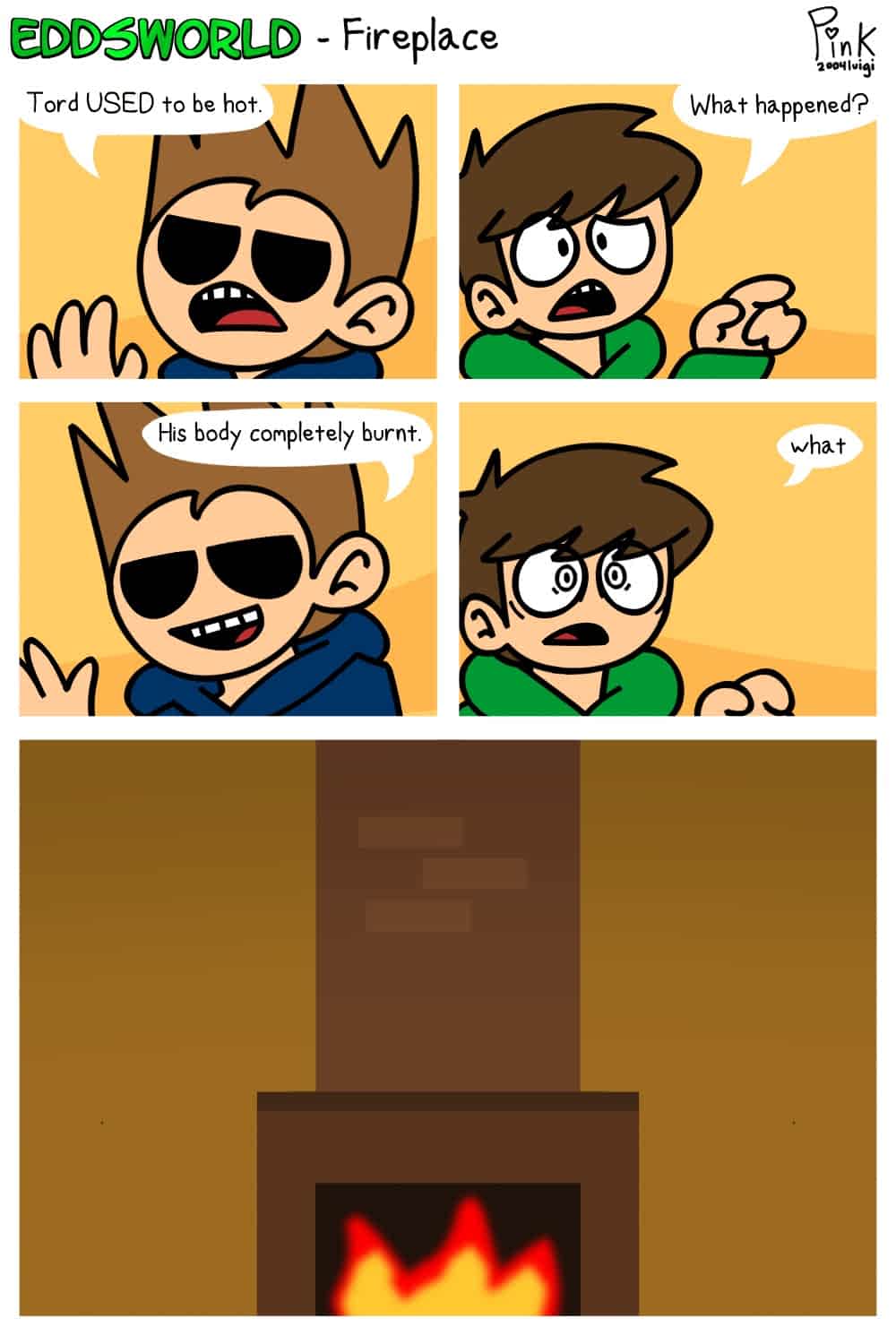 Eddsworld - Fireplace Comic